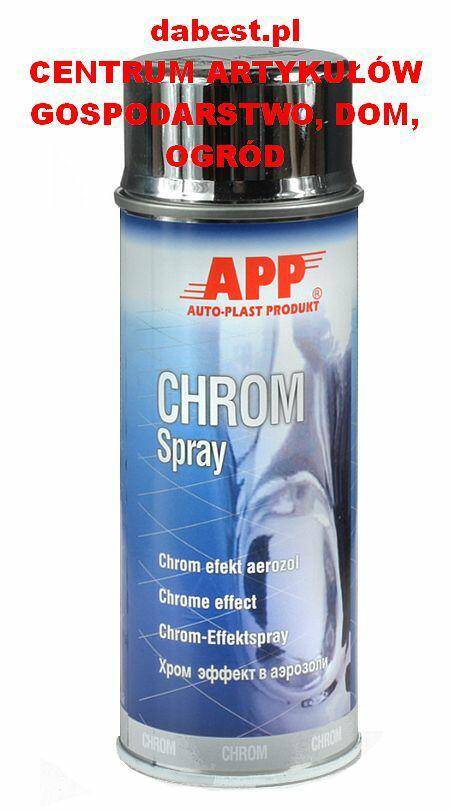 APP SPRAY TOP-TON 400ml  CHROM efekt