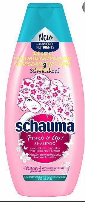 Schauma Szampon Fresh it up 400ml różowy