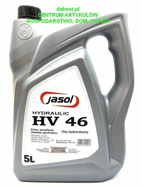JASOL HYDRAULIC HV 46-olej hyd. 5L