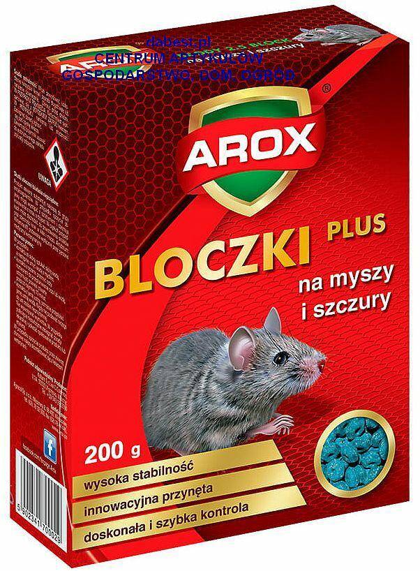 AROX Kostka na myszy i szczury 200g