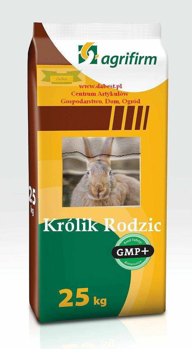 Królik Rodzic granulat pasza op. 25kg