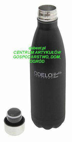 Butelka termiczna SAWERIO 500ml czarna (Zdjęcie 3)