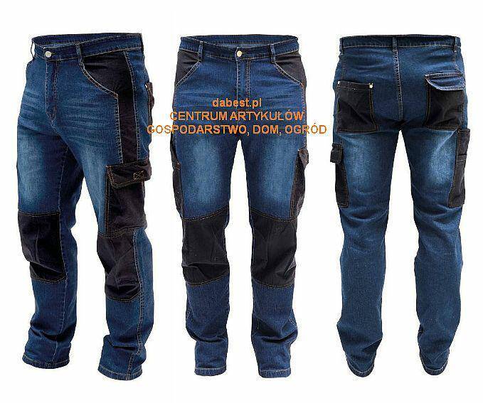 DEDRA Spodnie jeans 280g/m2 rozm.L