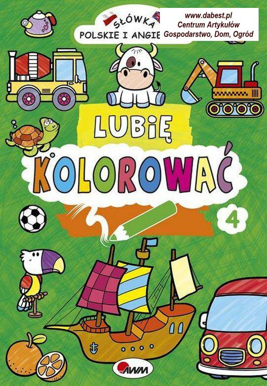 Książka: Lubię kolorować słówka polskie