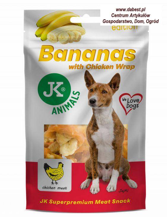 JK-Meat Snack DOG bananas Chick wrap