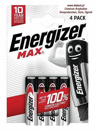 ENERGIZER Bateria MAX  AAA R3 4szt ECO
