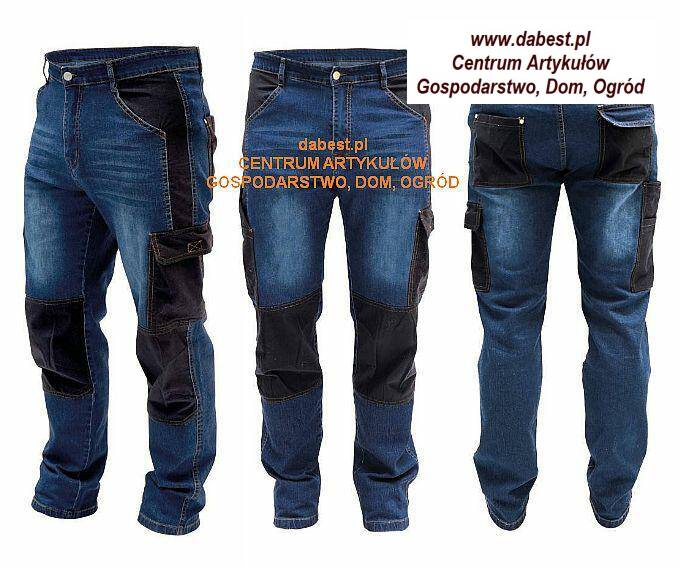 DEDRA Spodnie jeans 280g/m2 rozm.LD