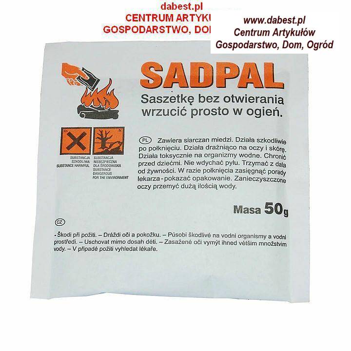 SADPAL - katalizator do spalania 50g