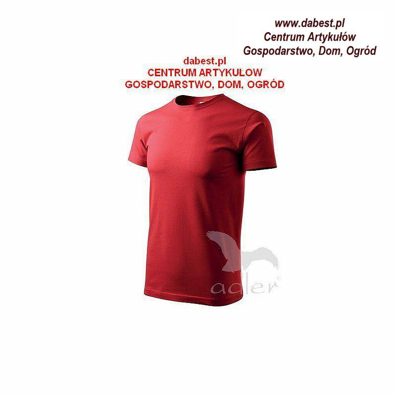 Koszulka  BASIC czerwona  rozmiar XXL