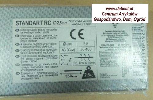Elektroda RC 2.5 x 350/2,5kg   STANDARD,