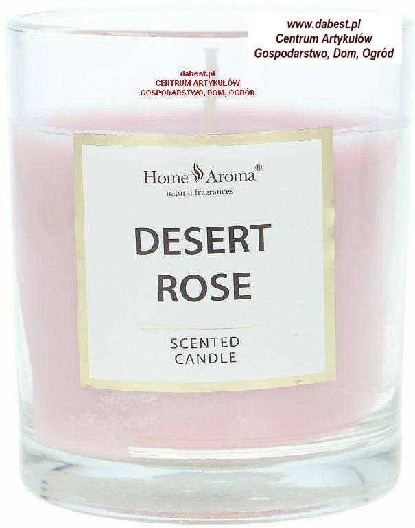 Świeca zapachowa 185g DESERT ROSE