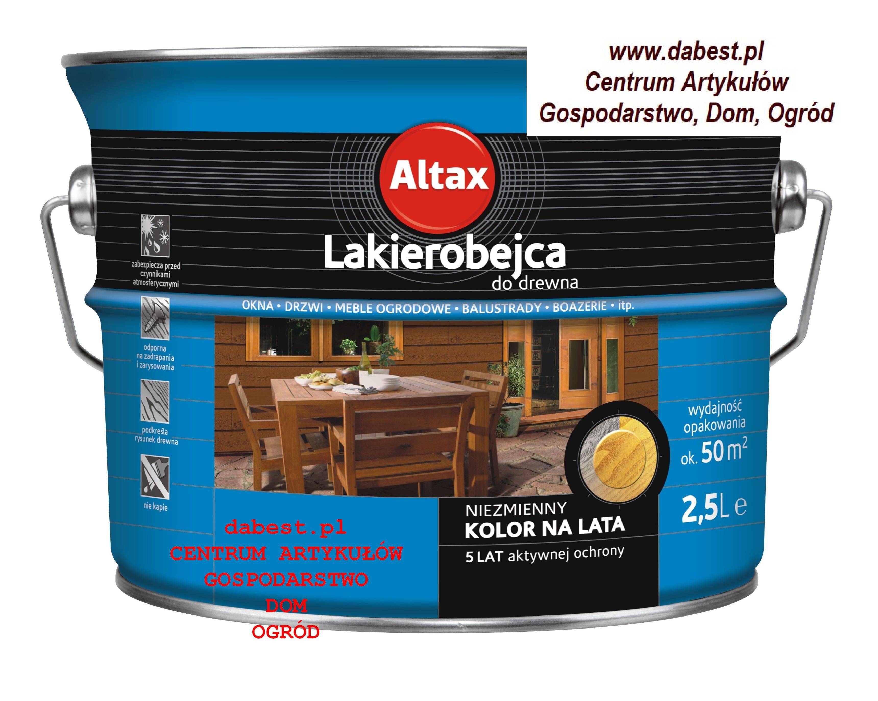 ALTAX Lakierobejca ORZECH 2,5L