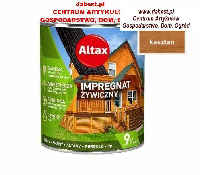ALTAX Impregnat żywiczny 0,75L  KASZTAN