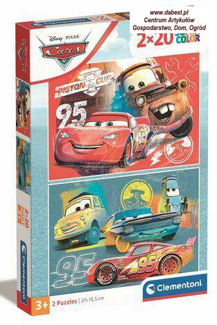 Puzzle Clementoni 2x20elem. Disney Cars,
