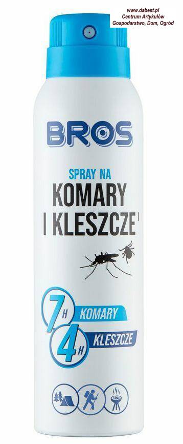 Bros spray na komary i kleszcze 90ml