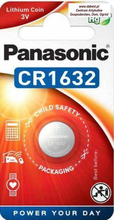 Bateria litowa CR 1632  3V  Panasonic