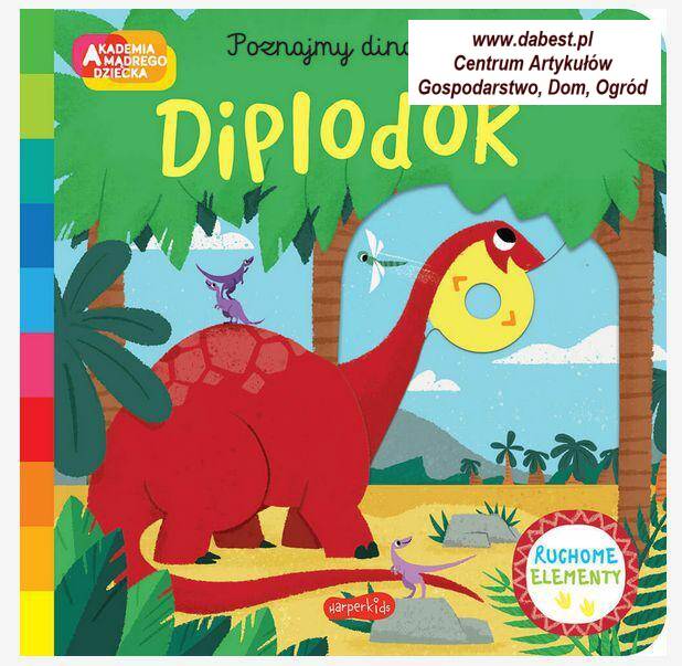 Książka Poznajmy dinozaury: DIPLODOK