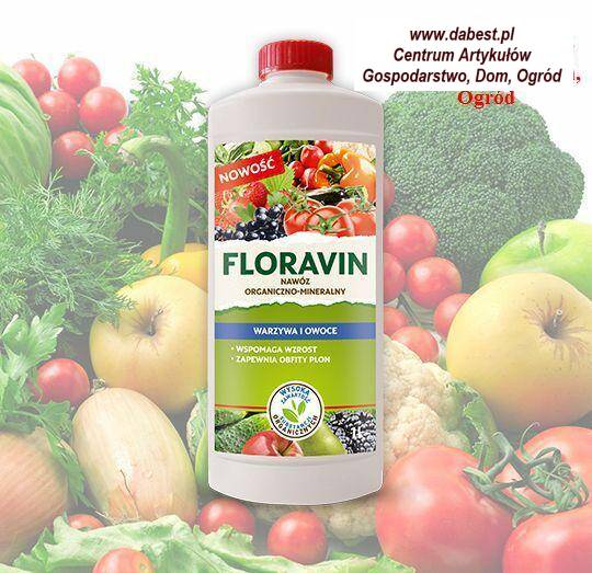 FLORAVIN nawóz płynny Owoce/Warzywa  1L