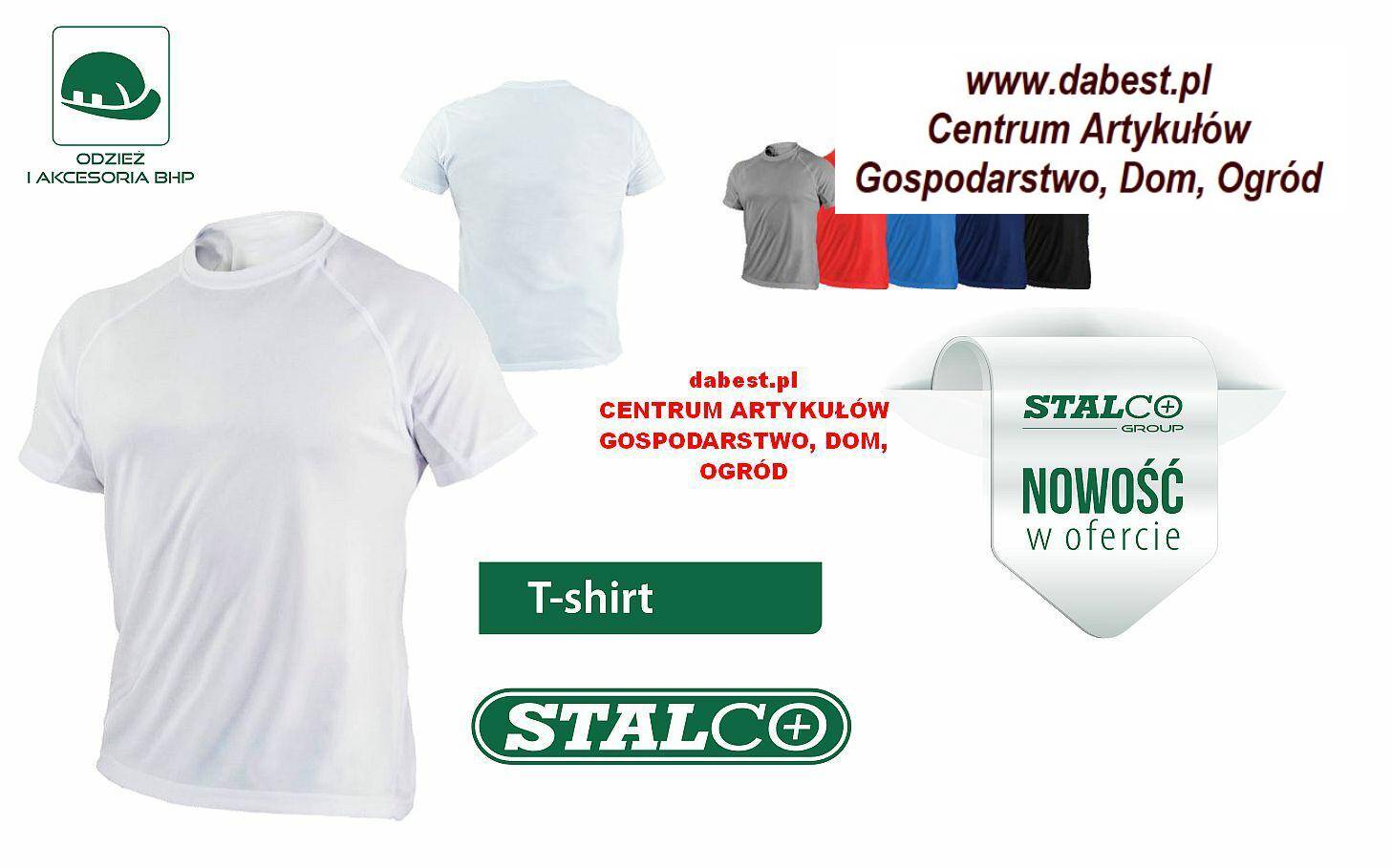 STALCO Koszulka BONO biała XL