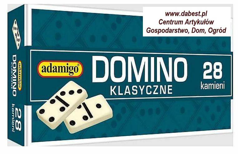 GRA Domino klasyczne, 28 kamieni, 2-4