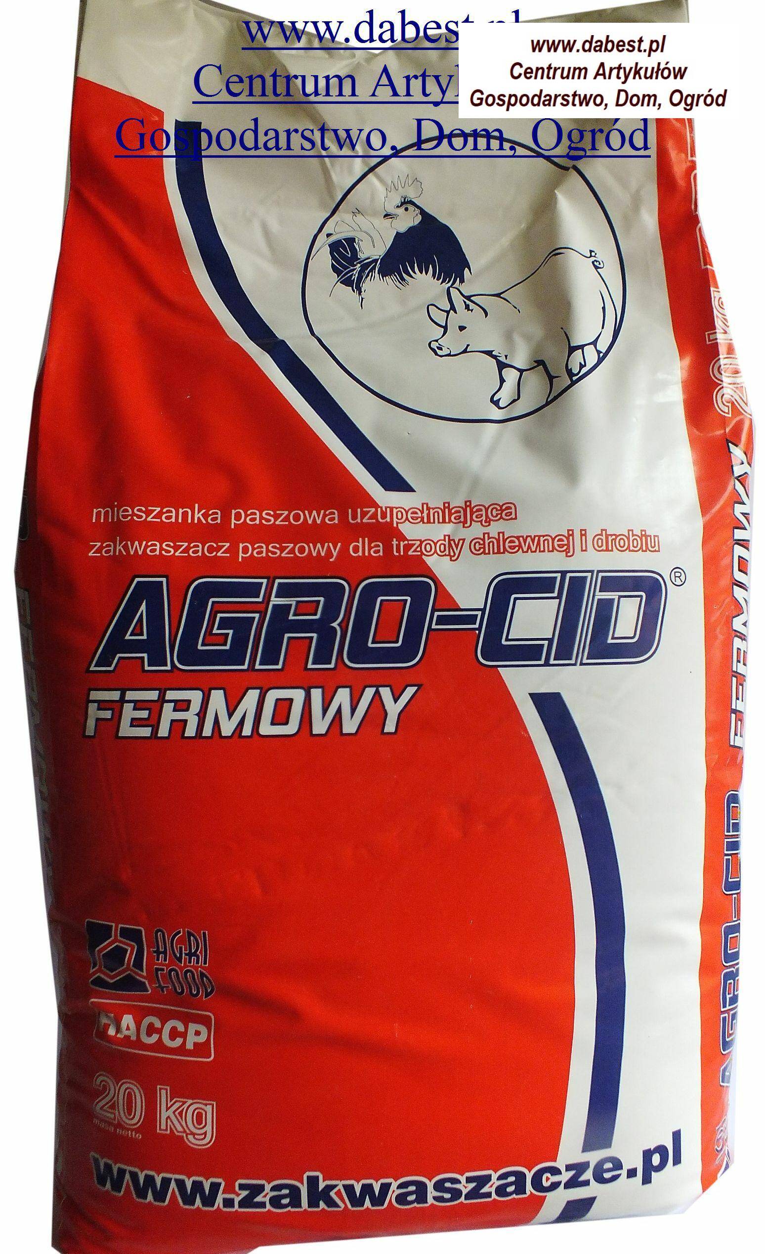 AGRO-CID Fermowy zakwaszacz paszowy 20kg