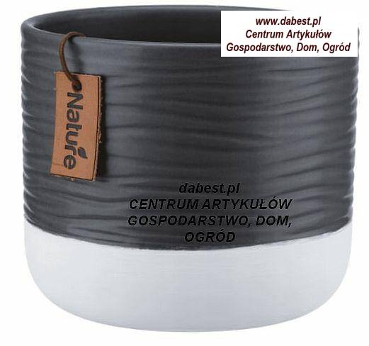 Osłonka ceramiczna PEONY 14  Szary 25038