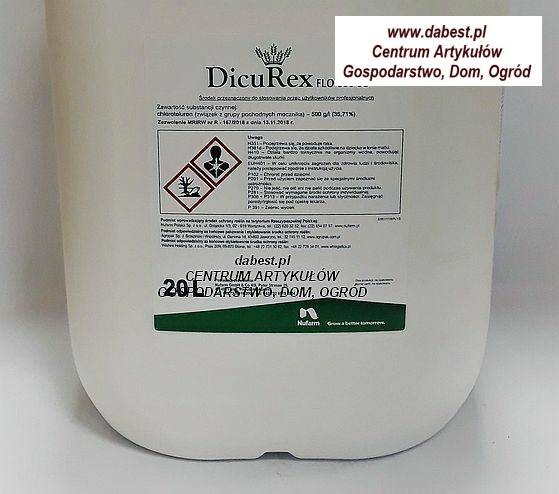 DICUREX FLO 500SC 20L, chwastobójczy