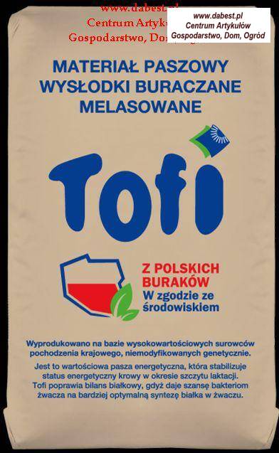 Wysłodki TOFI melasowane op.30kg