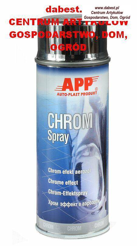 APP SPRAY TOP-TON 400ml  CHROM efekt