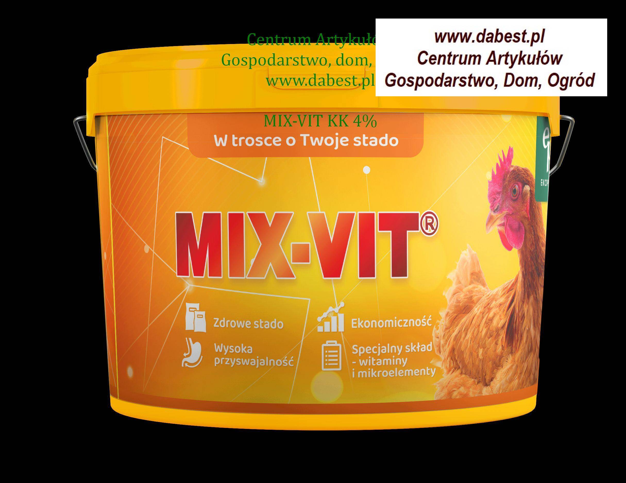 Ekoplon- MIX-VIT 4% KK 4kg MPU kur i