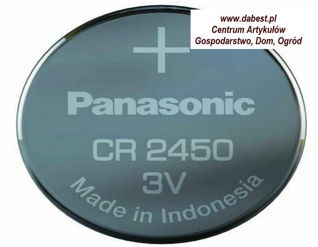 Bateria litowa PANASONIC CR 2450  3V