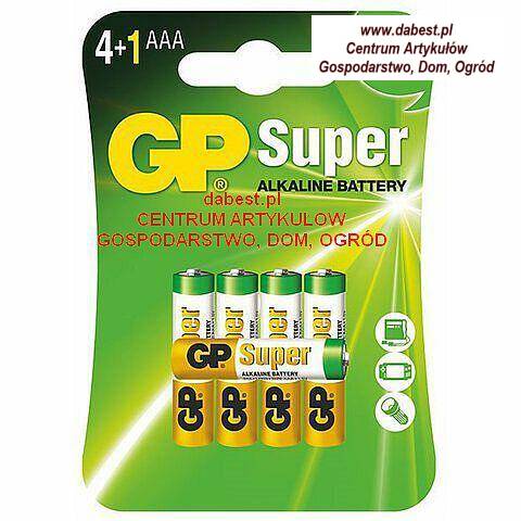 Bateria alkaiczna RL3 GP bl.4+1 (5szt)
