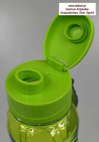 Bidon PEDRO 0,65L zielony, plastikowy,