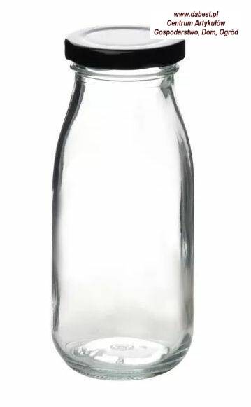 Butelka szklana Hollie Clear 250ml,