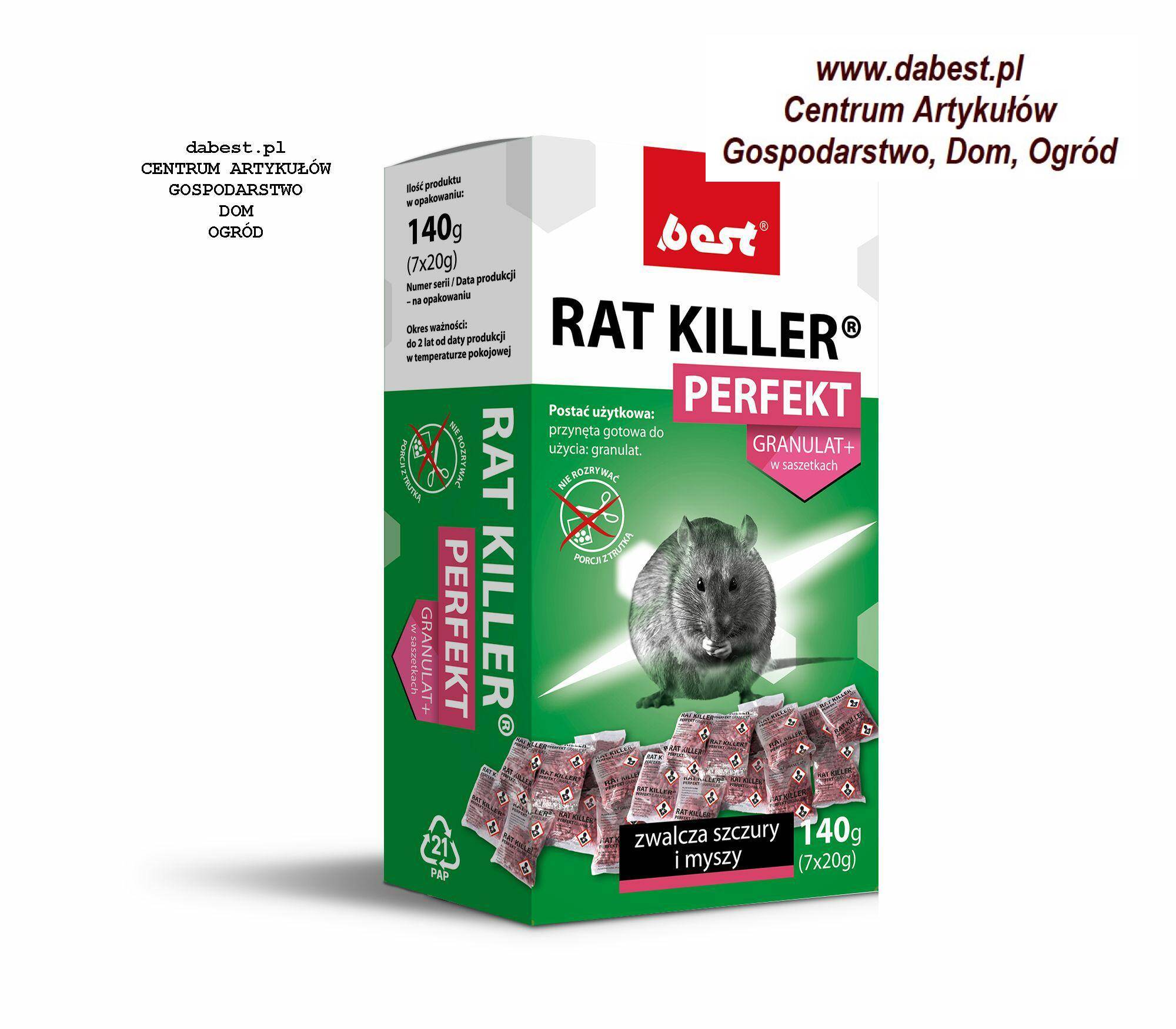 BEST RATT KILLER perfekt (saszetka) 140g
