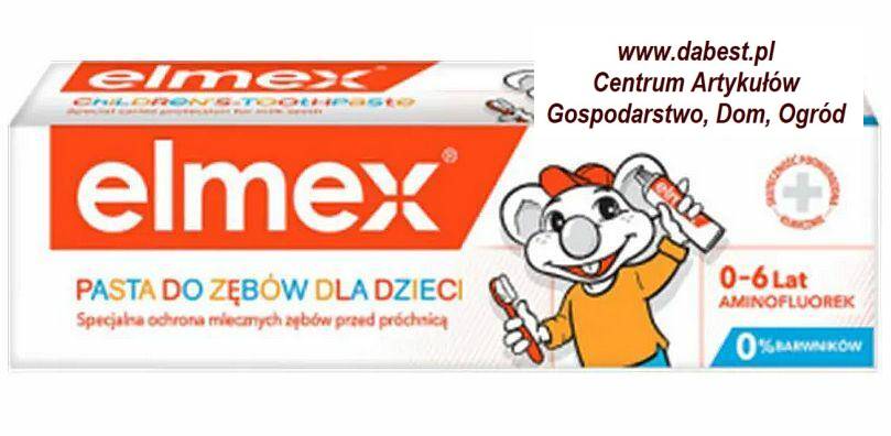 ELMEX Pasta do zębów dla dzieci 0-6lat
