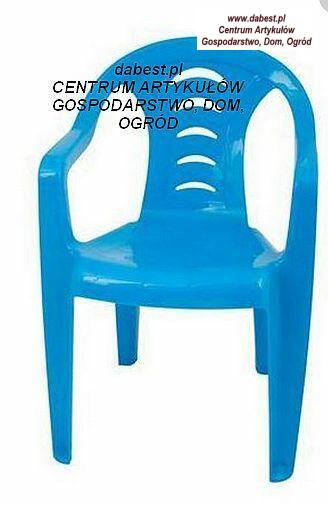 Krzesełko dziecięce TOLA niebieskie