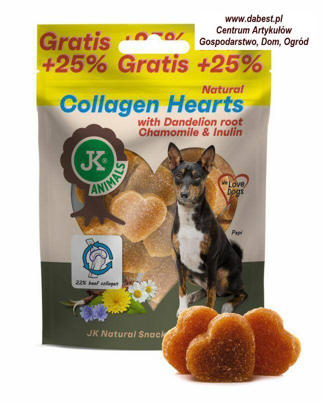 Collagen Hearts 100g (80g+25%gratis) dla