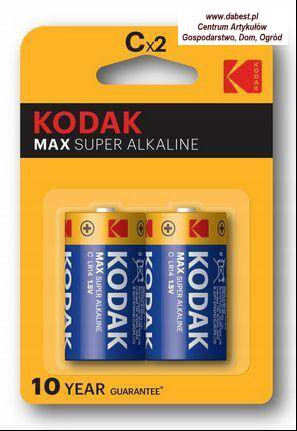 KODAK Bateria max  R14 - 2szt.,