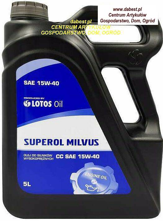 Superol CC MilVUS 15W/40  5L LOTOS