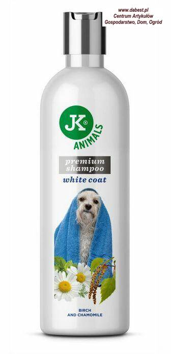 Szampon WHITE COAT 250 ml JK Animals dla