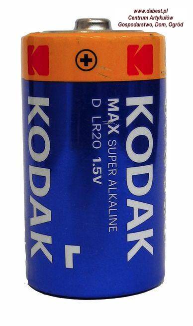 KODAK Bateria max  R20 - 2szt., super