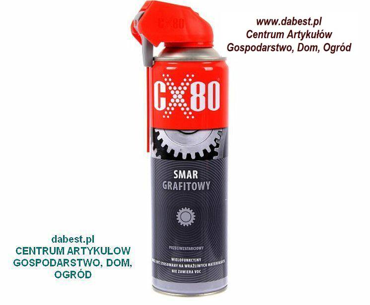 CX Smar grafitowy 500ml  DUO SPRAY