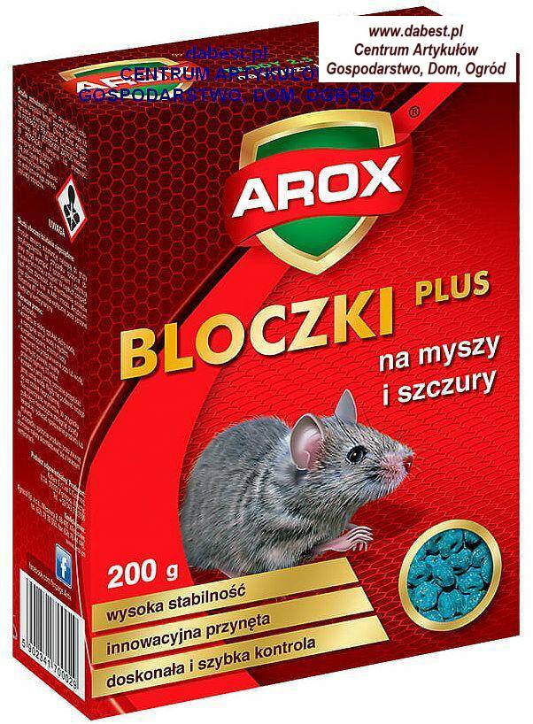 AROX Kostka na myszy i szczury 200g