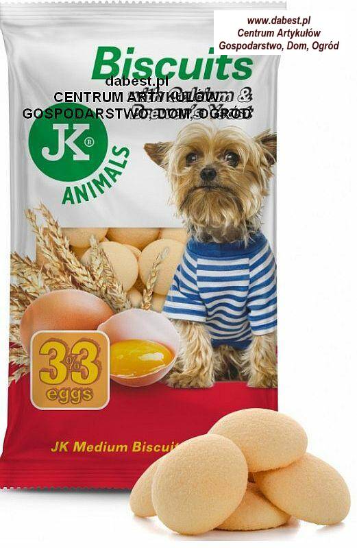 JK biszkopty dla psów 250g 33% jajek