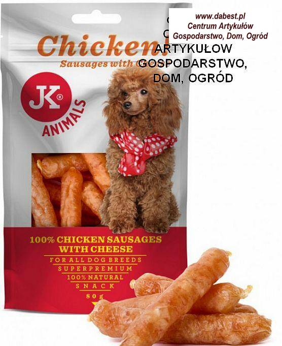 JK-Meat Snack sausages chick cheese 80g