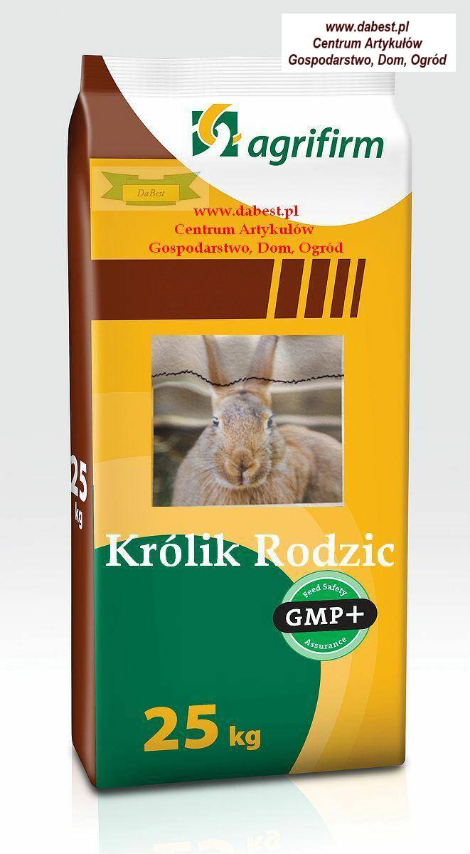 Królik Rodzic granulat pasza op. 25kg