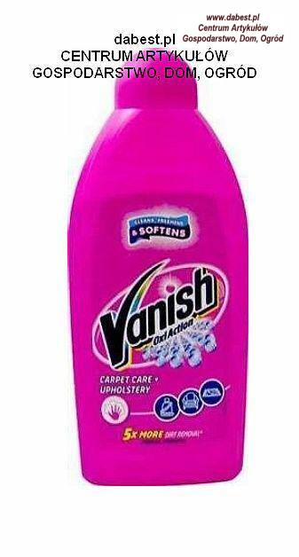 Vanish szampon do dywanów 450ml ręczne