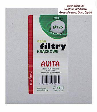 Filtry krążkowe NANA fi 125 mm- paczka