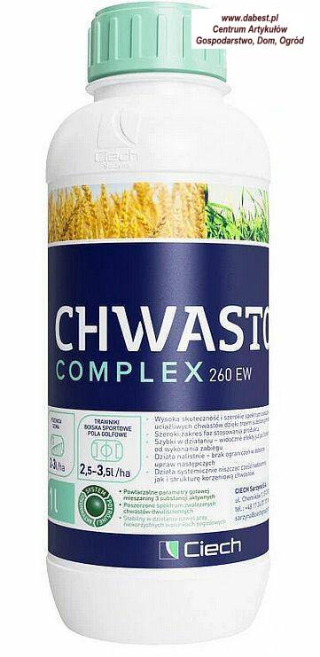 Chwastox COMPLEX 260EW  1L, stosowany